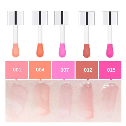 Moisturizing Lip Balm Oil - Plumping Exfoliating Lip Gloss