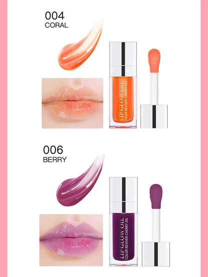 Moisturizing Lip Balm Oil - Plumping Exfoliating Lip Gloss