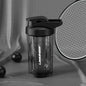 Portable Fitness Shaker Bottle with 500ml Capacity