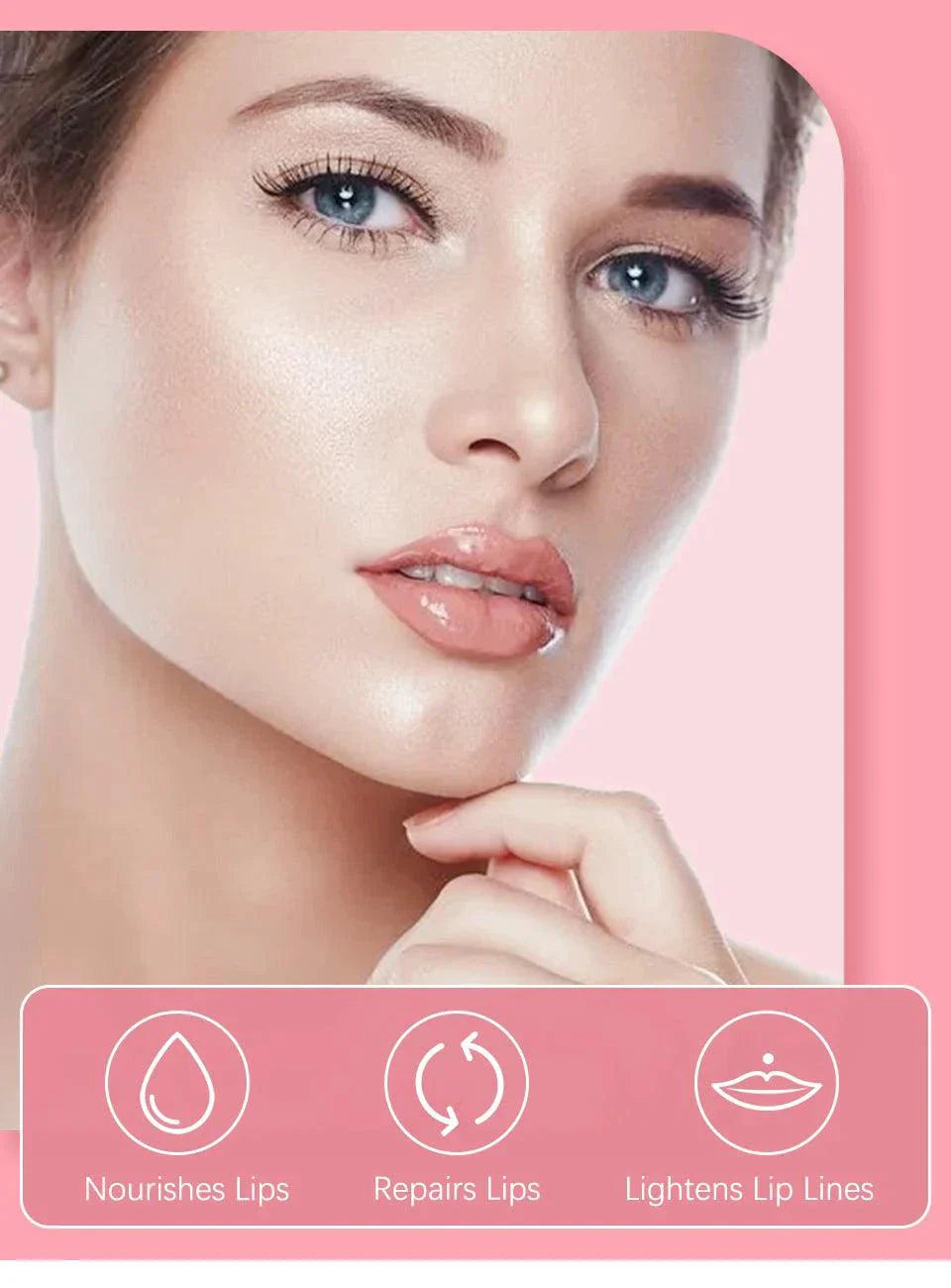 Moisturizing Lip Balm Oil - Plumping Exfoliating Lip Gloss