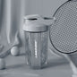 Portable Fitness Shaker Bottle with 500ml Capacity