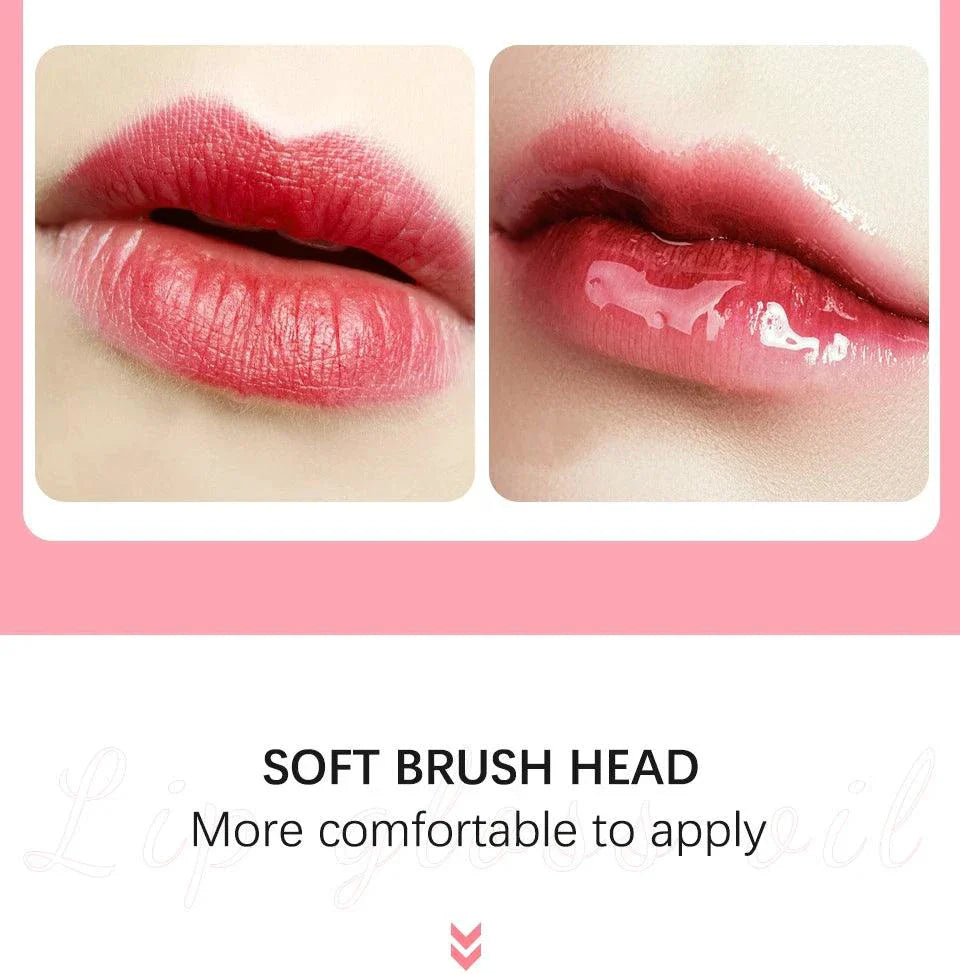 Moisturizing Lip Balm Oil - Plumping Exfoliating Lip Gloss