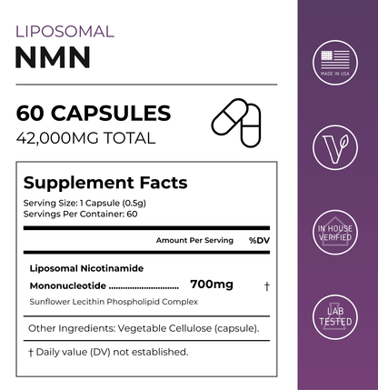Liposomal NMN Capsules