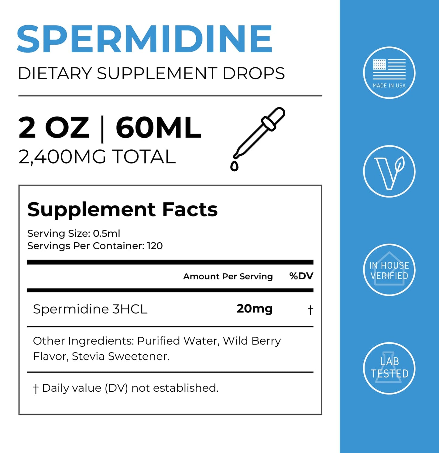 Spermidine Drops