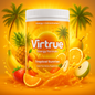 Tropical Sunrise Pre-Workout Energy Powder + Focus Boost & Hydration | Sugar Free
