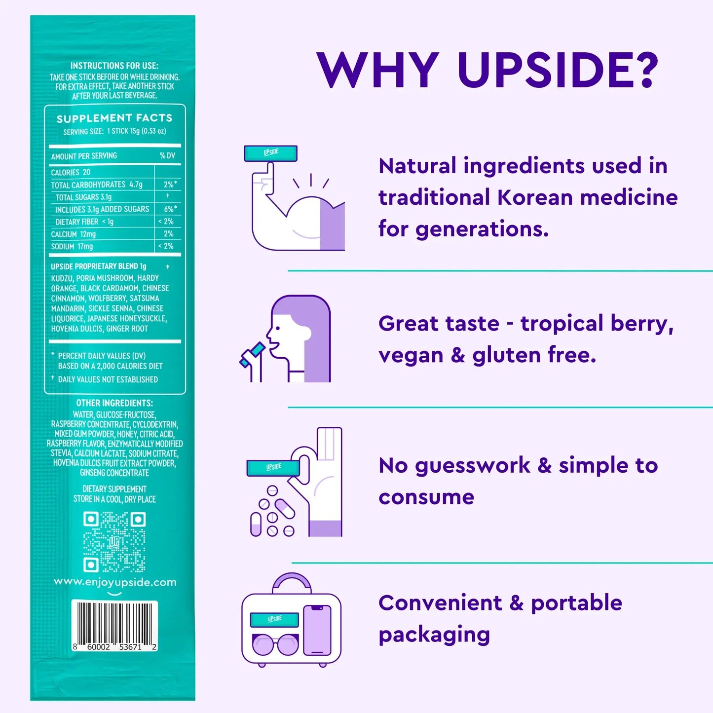 Upside Hangover Jelly Sticks | Box Set (10-Pack)