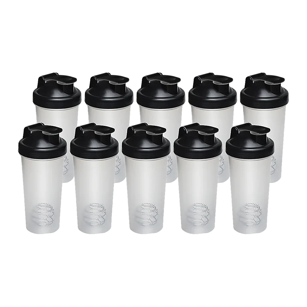10x 700ml GYM Protein Supplement Drink Blender Mixer Shaker Shake Ball