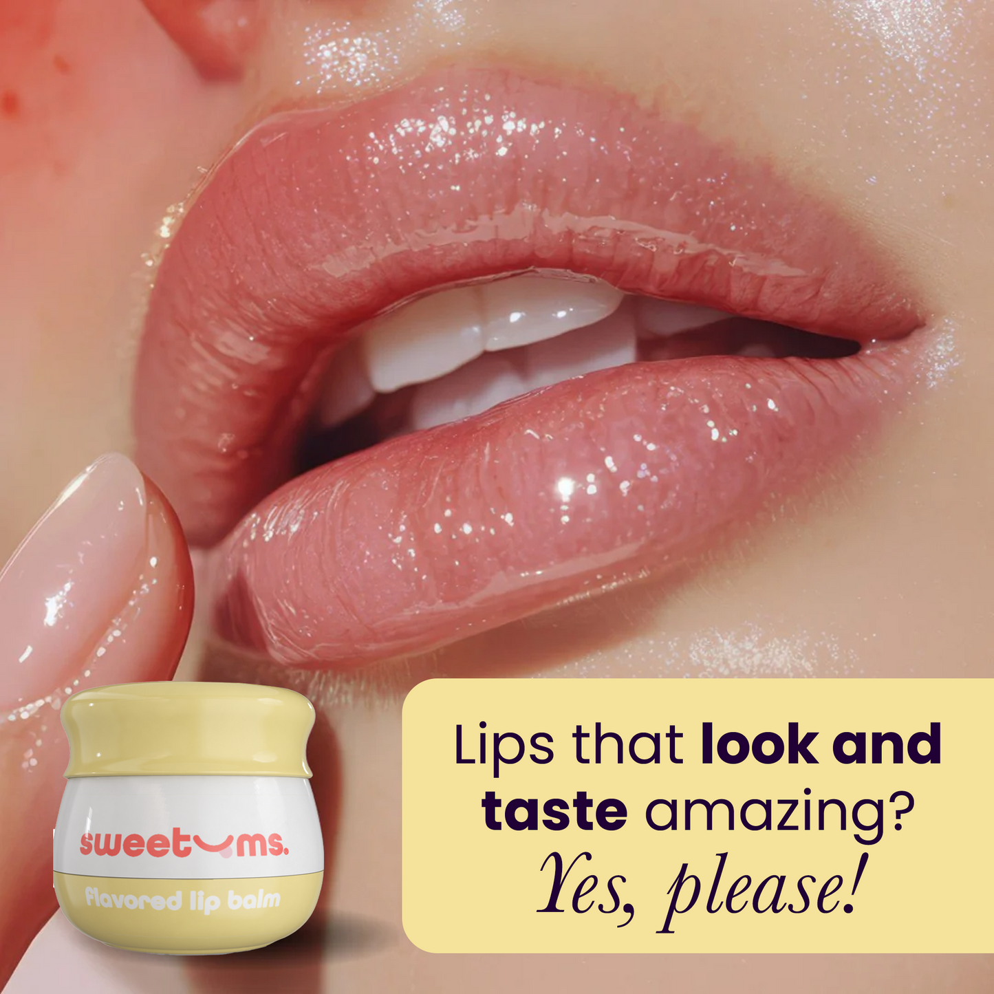 Sweetums Vanilla Flavored Lip Balm