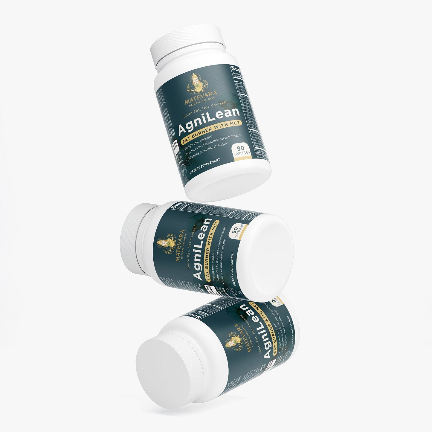 AgniLean Metabolism Support Capsules | 90 Vegetarian Capsules