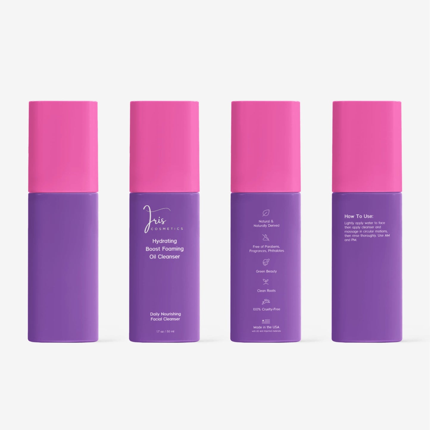 Iris Cosmetics Milky Oil Foaming Cleanser