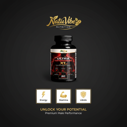 Ultra Testosterone Booster Strength Stamina Drive Energy For Male Enhancement 90ct