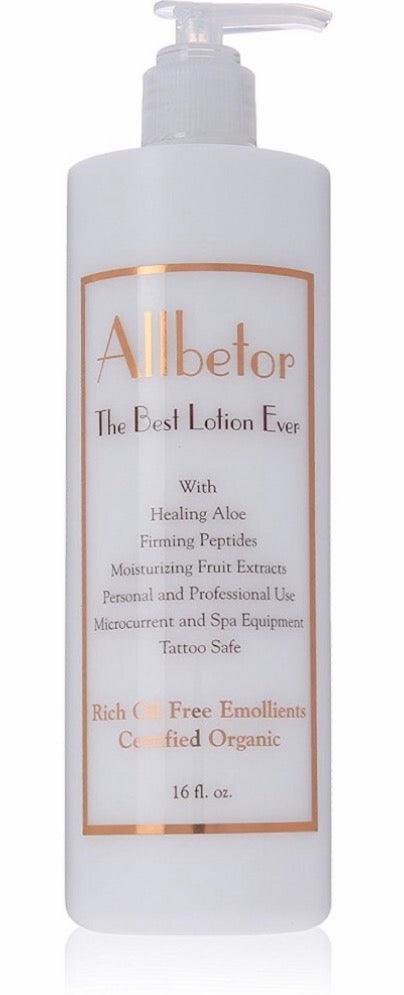 Free Shipping! Organic Face and Body Lotion. Perfect for Microcurrent and spa treatments, for personal and professional use. See Wholesale for larger quantities.