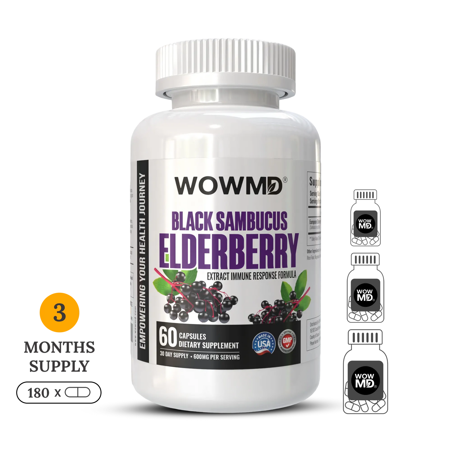 Black Sambucus Elderberry Extract