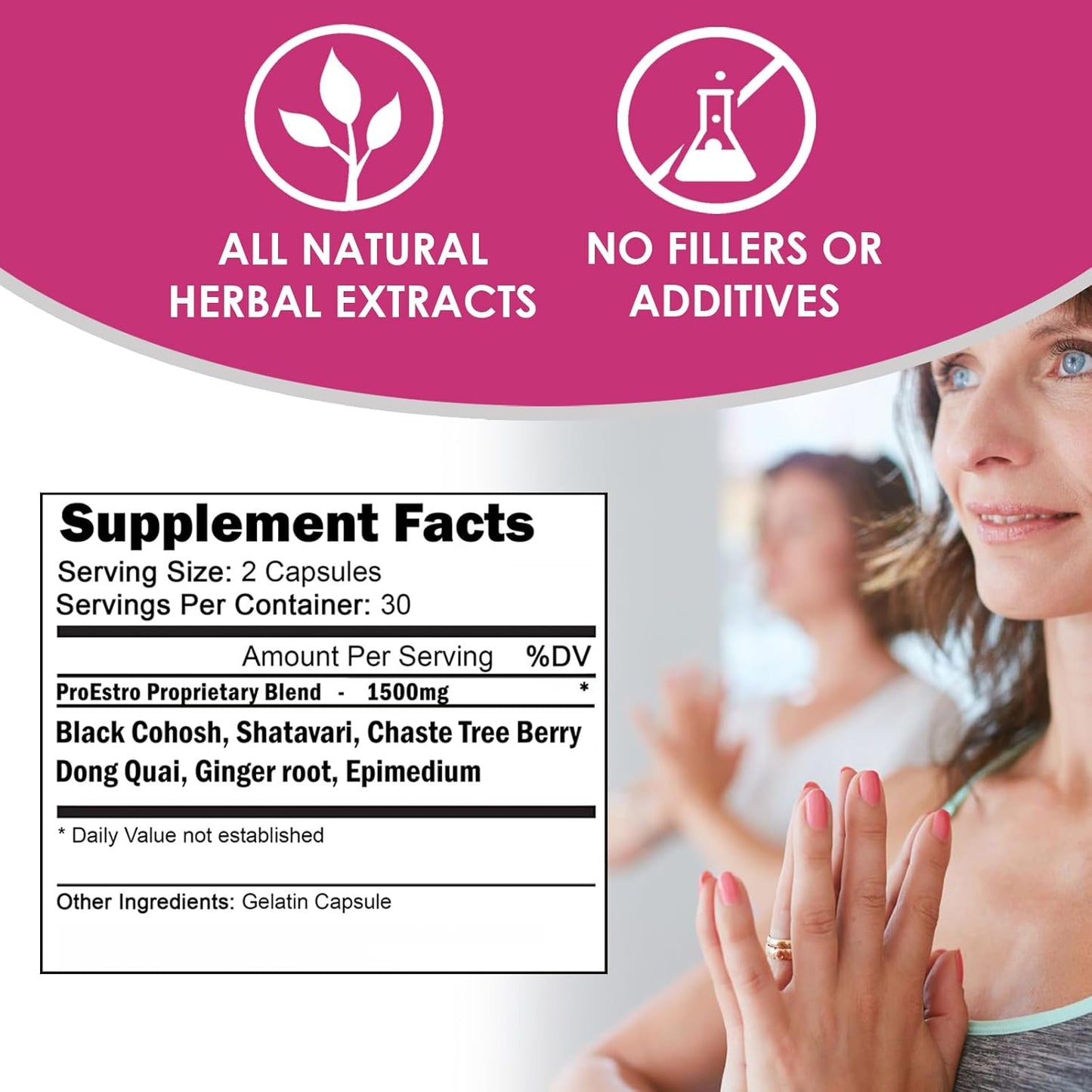 Estrogen Support Supplement – Natural Hormone Balance for Women