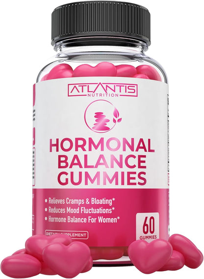 Hormonal Balance & PMS Relief Gummies – Mood & Cramp Support