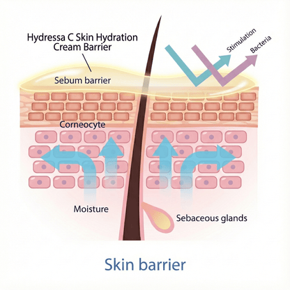 Hydressa C Skin Hydration Face & Body Cream |2 oz