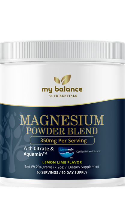 Magnesium Powder - Magnesium Citrate & Aquamin™