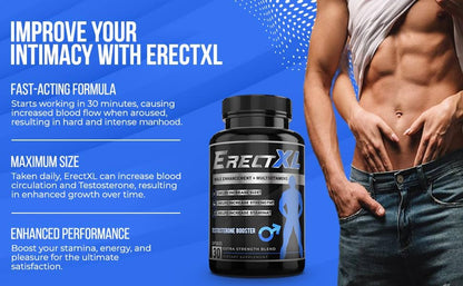 Male Enhancer + Multivitamin – Energy & Size Support