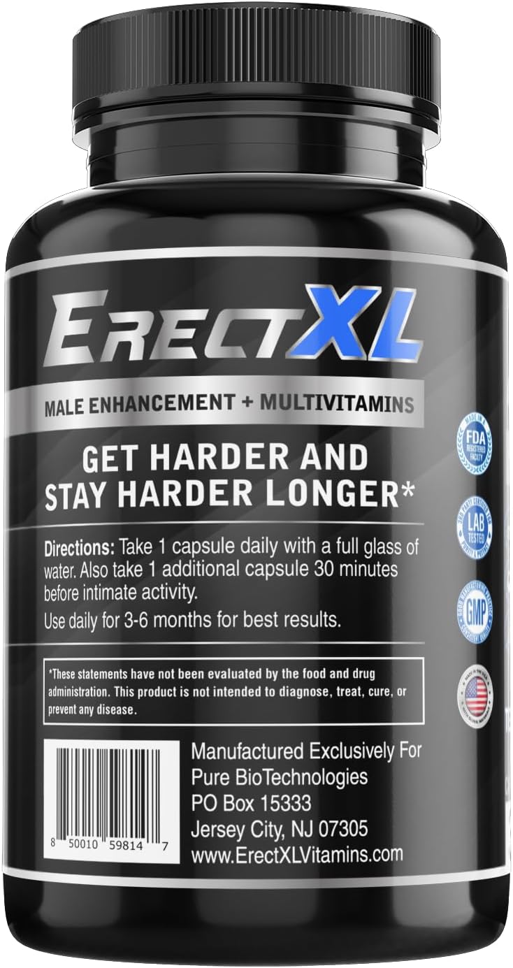 Male Enhancer + Multivitamin – Energy & Size Support