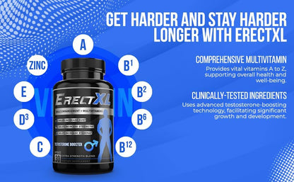 Male Enhancer + Multivitamin – Energy & Size Support