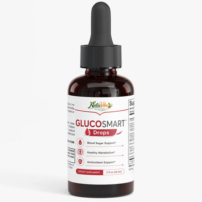 GlucoSmart Drops 2-Pack | Blood Sugar Support Supplement | 2 x 60ml