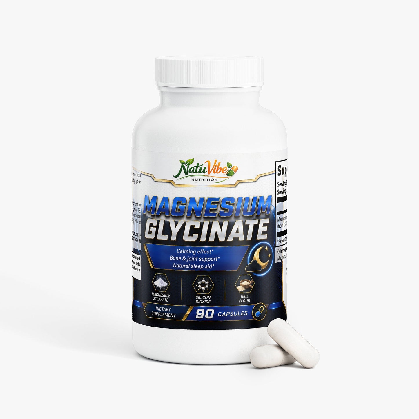 Magnesium Glycinate 90 Capsules