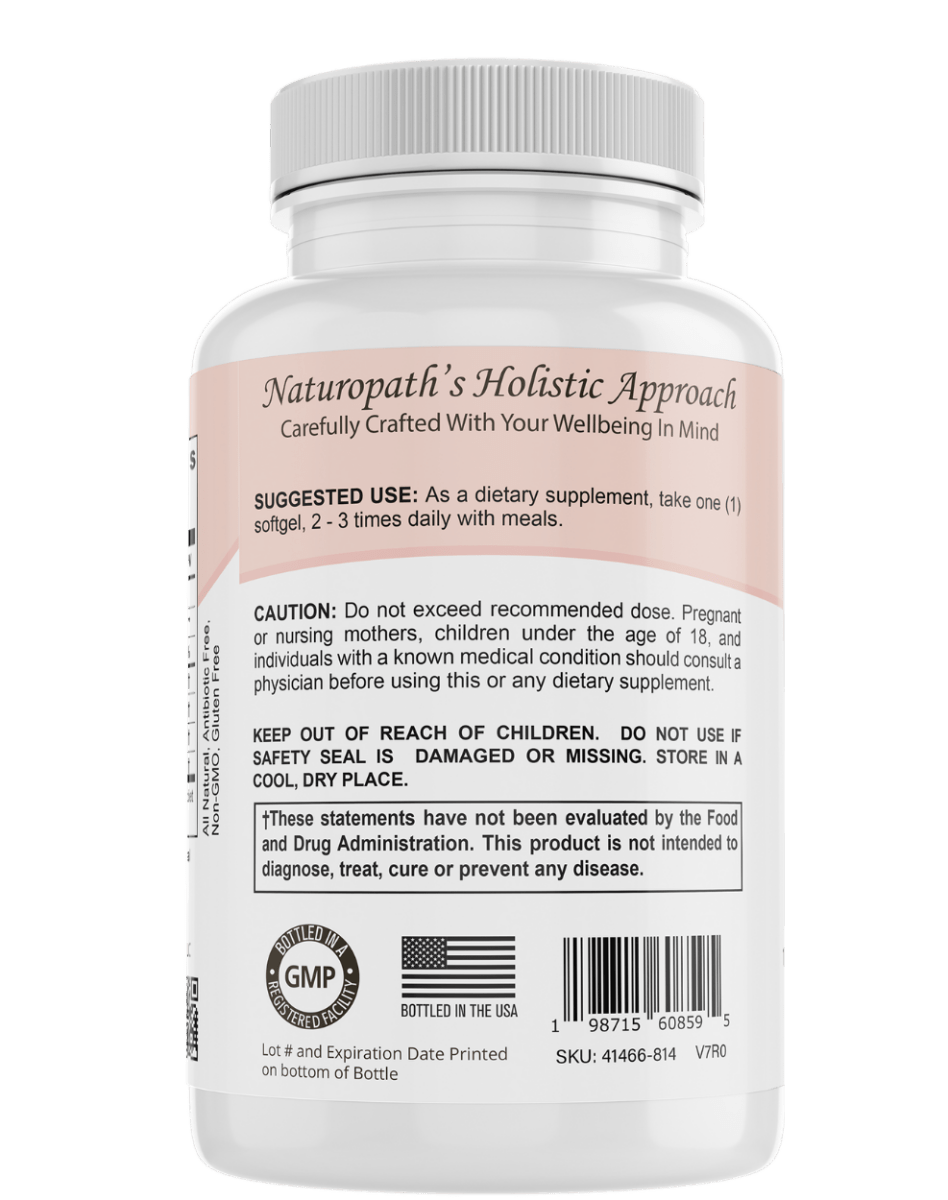 Omega Fish Oil -Omega-3 Fatty Acids by Bellawell