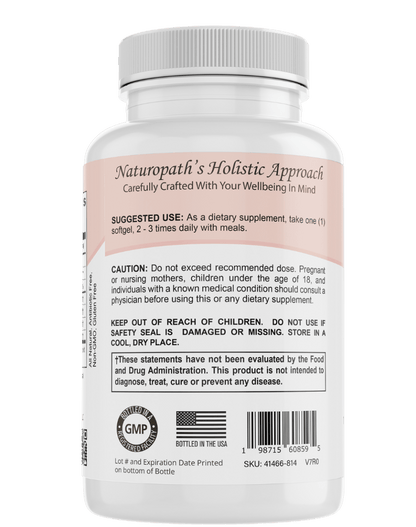 Omega Fish Oil -Omega-3 Fatty Acids by Bellawell