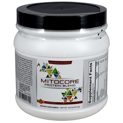 Ortho Molecular MitoCORE Powder Strawberry 14.6 oz