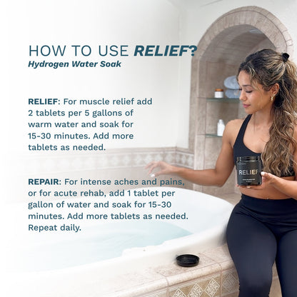 RELIEF Hydrogen Bath Soak