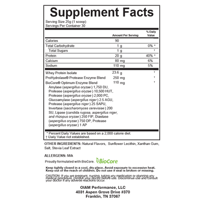 Whey Protein - Vanilla