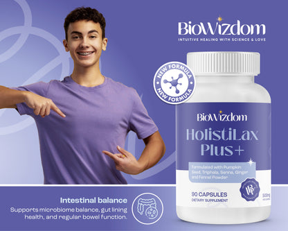 BioWizdom HolistiLax (90 caps)