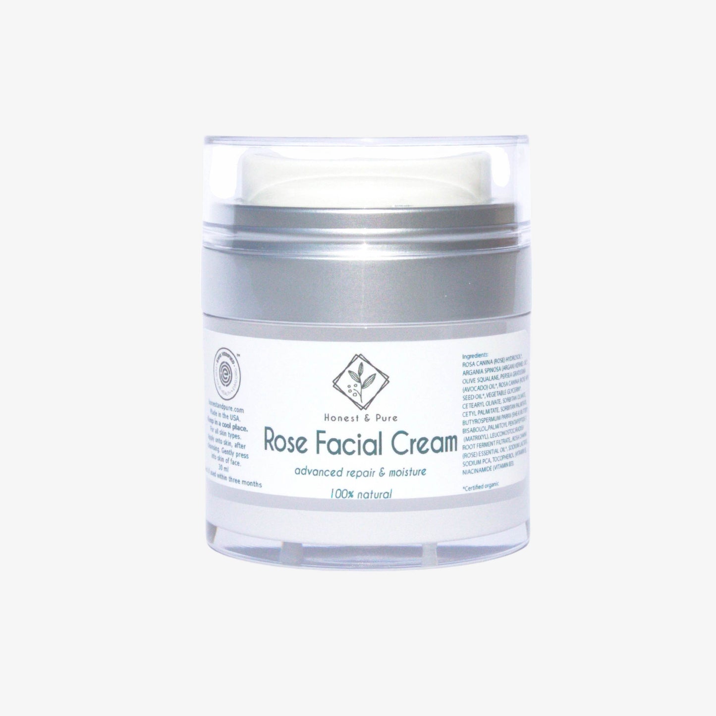 Rose Face Anti-Aging Cream and Moisturizer