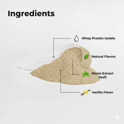Veluna VA Pure3 Whey Protein Isolate Powder |24.1oz (683g)