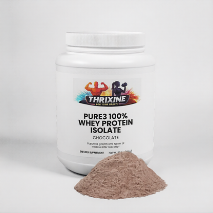 Pure3 100% Whey Protein Isolate (Chocolate)